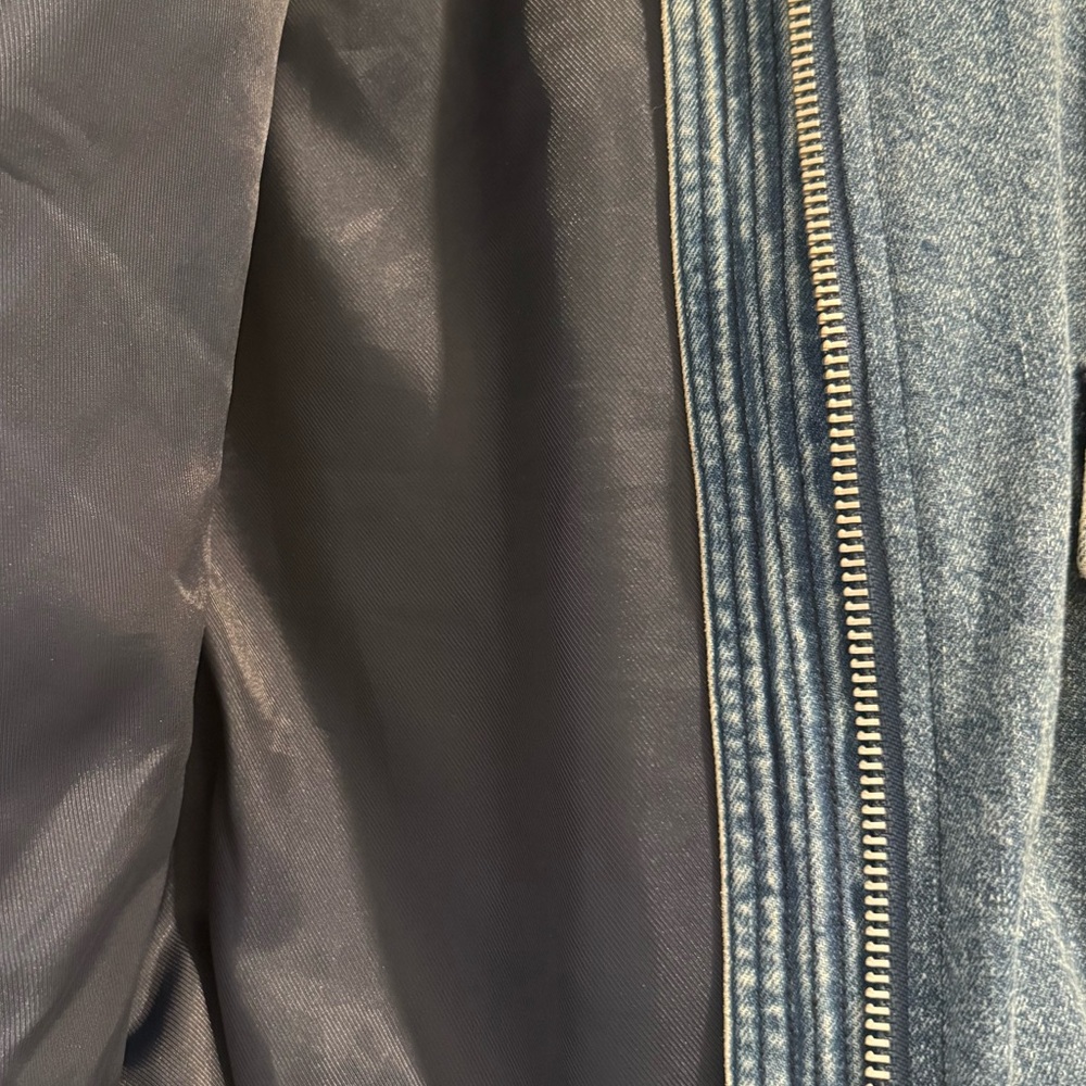 rag & bone Cropped Denim Jacket - Picture 3 of 5